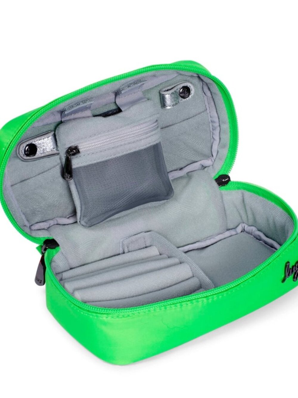 LUG - Swizzle Jewelry Case in Lime Green